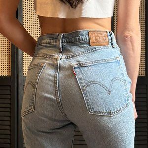 Vintage Levi's 501 Blue Jeans W26XL26